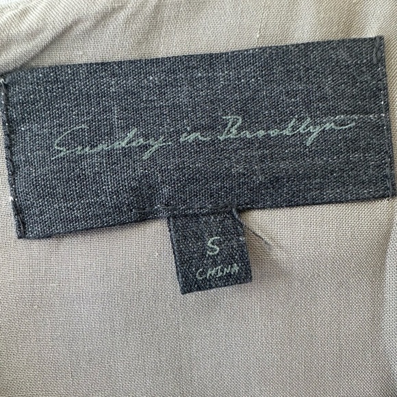 Anthropologie Sunday In Brooklyn Gold Fringe Sleeveless Top - Picture 11 of 12